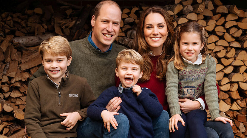 Príncipes de Gales e hijos